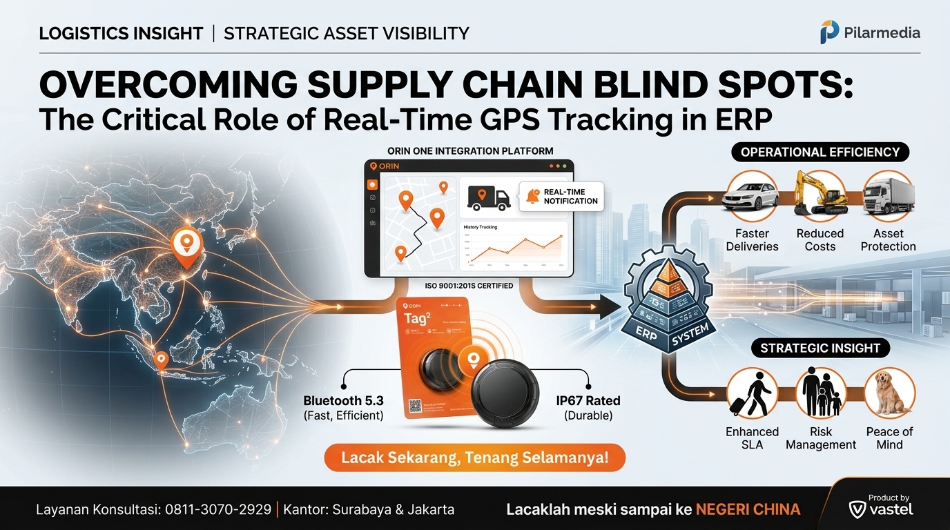 Mengatasi Blind Spot Rantai Pasok: Mengapa Visibility Real-Time Menjadi Kunci Efisiensi Operasional Fleets & Aset