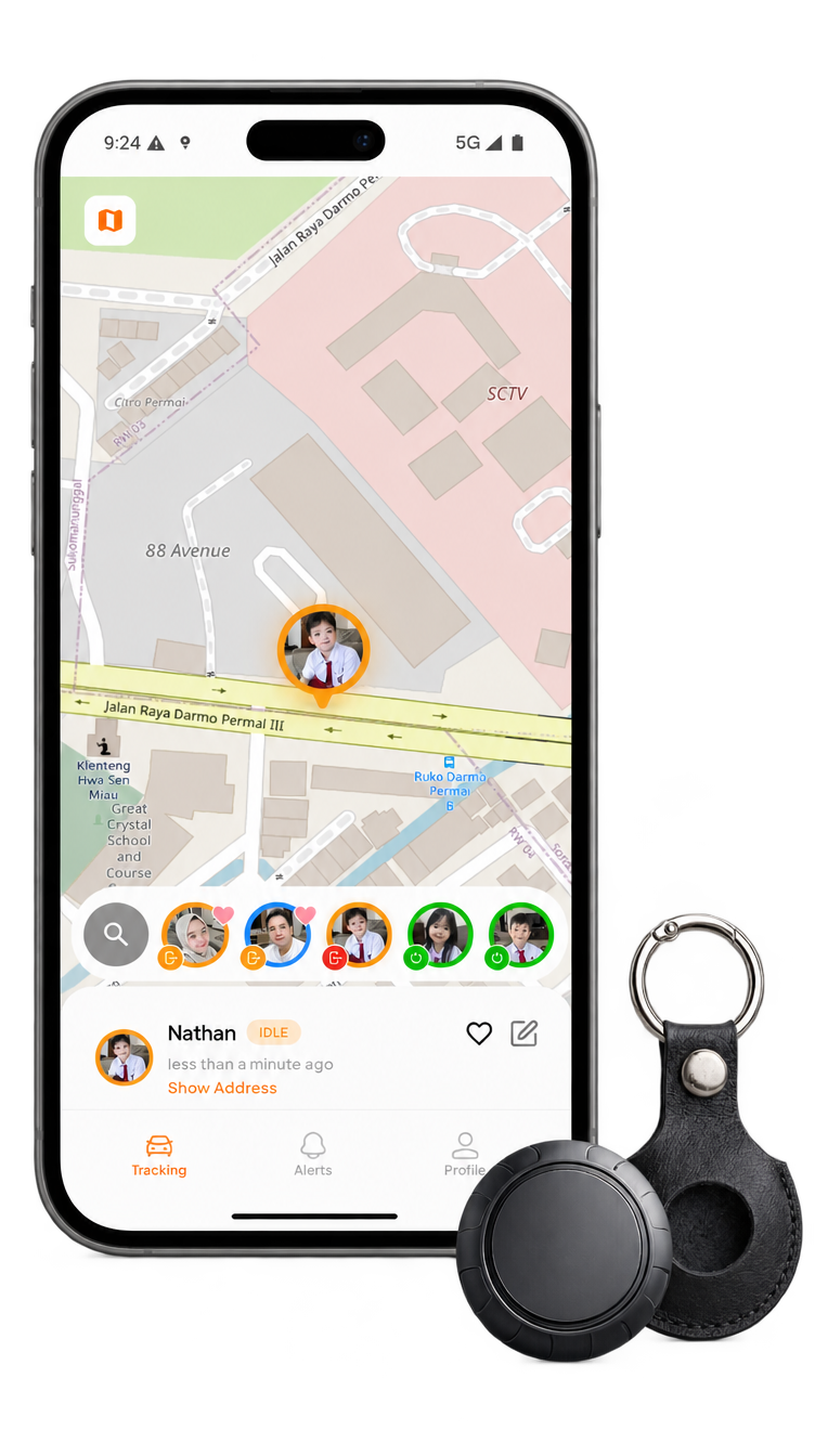 Aplikasi ORIN GPS Tracking & Orin Tag 2